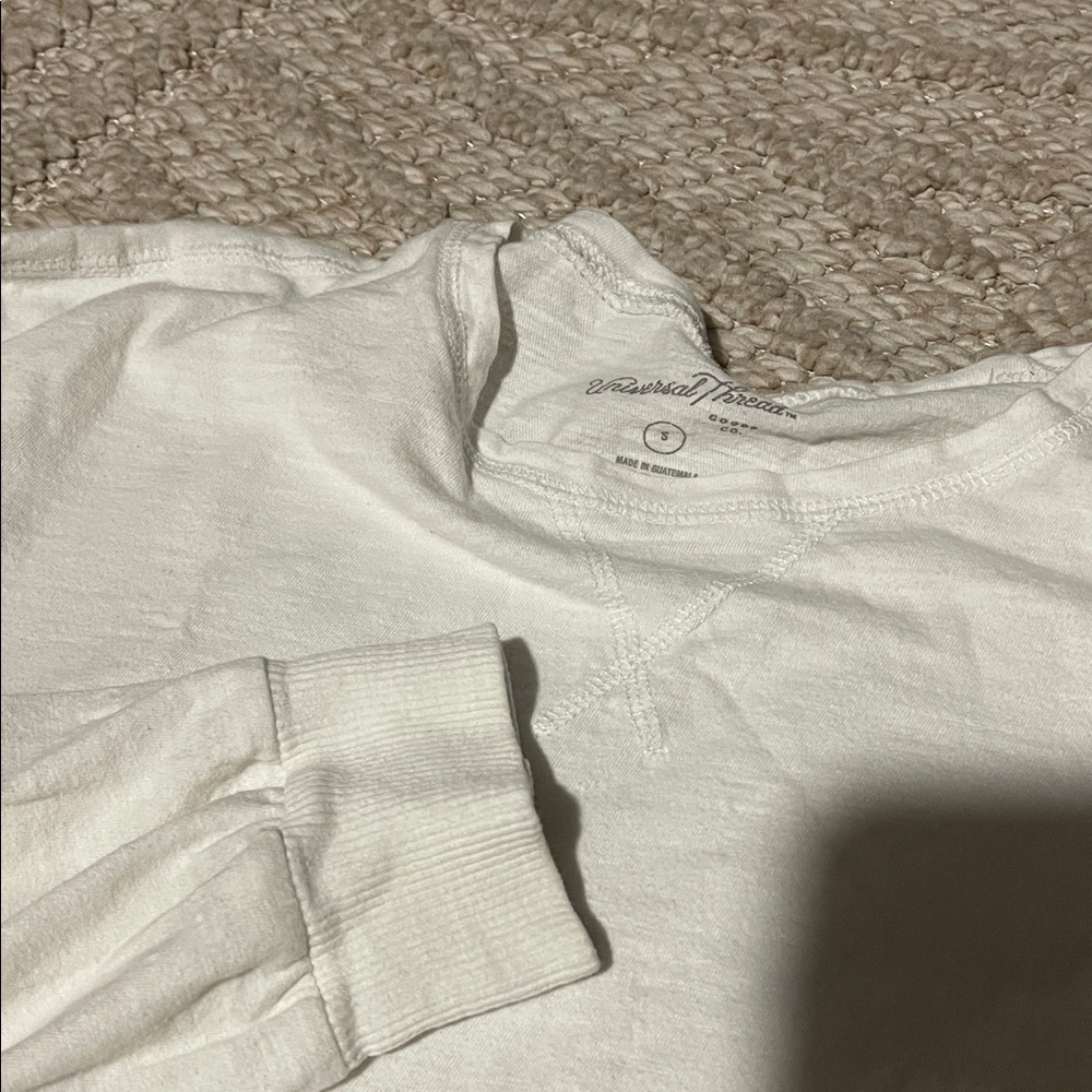 Universal Thread White Crew Neck Top - Picture 4 of 4